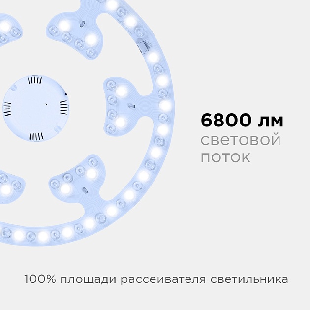 Светодиодный модуль Apeyron со встроенным драйвером 02-72 изображение 3 Светодиодный модуль Apeyron со встроенным драйвером 02-72 Фото № 3