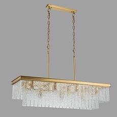 Подвесная люстра Belfast Harland 6308-10C BR CL 5