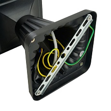 Светильник садово-парковый Feron PL744  на постамент 60W 230V E27, черный 51275 4