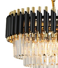 Подвесная люстра Natali Kovaltseva Darian 76017/10C Gold Black 1