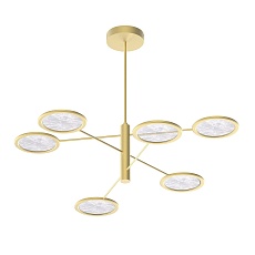 Подвесная светодиодная люстра Favourite Imma 4374-6P 3