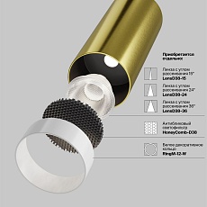 Встраиваемый светодиодный спот Maytoni Technical Focus Led C053CL-L12W2.7K-W-BS 1