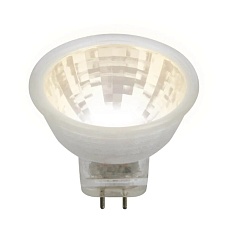 Лампа светодиодная Uniel GU4 3W 3000K прозрачная LED-MR11-3W/WW/GU4 GLZ21TR UL-00001700