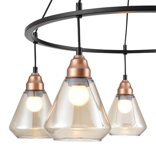 Подвесная люстра Vele Luce Norina VL5842P05 изображение 3 Подвесная люстра Vele Luce Norina VL5842P05 Фото № 3