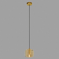 Подвесной светильник Belfast Pansy 6214-1 BR CA 3
