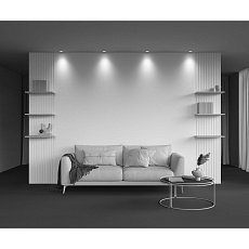 Встраиваемый светодиодный светильник Maytoni Technical Round DL058-12W2.7K-W 2