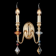 Бра Crystal Lux MERCEDES AP2 GOLD/COLOR 3