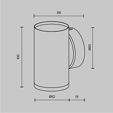 Бра Maytoni Technical Focus S C068WL-01B 2