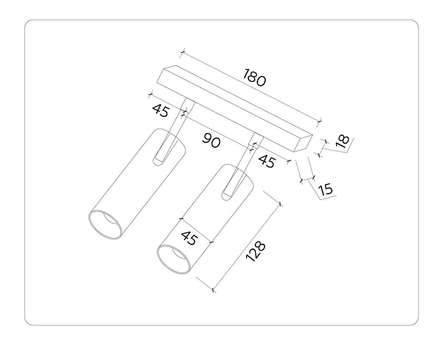Трековый светодиодный светильник Ambrella light Track System GL3901 Фото № 2