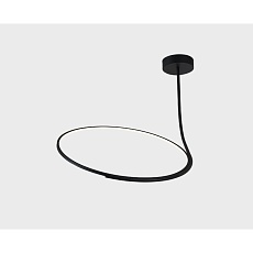 Подвесной светодиодный светильник Italline IT013-6025 black 3000K 4