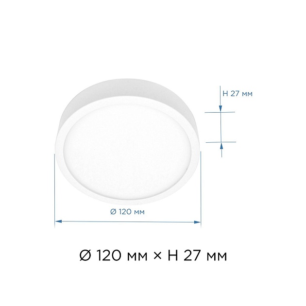 Накладная светодиодная панель Apeyron 06-62 Фото № 3