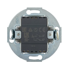 Выключатель LK Studio 2-рычажковый (схема 5) 16 A, 250 B (белый) Vintage 882304-1 2