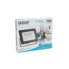 Прожектор светодиодный Gauss Elementary 70W 4000К 613100270 4