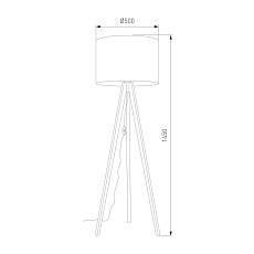 Торшер TK Lighting 16004 Grand 1