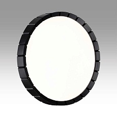 Настенно-потолочный светодиодный светильник Sonex Pale Atabi Black 7649/CL 3
