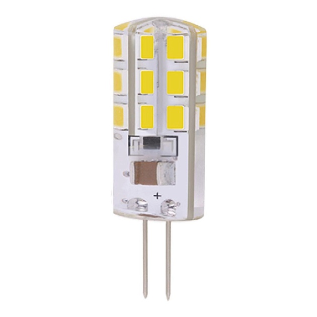 Лампа светодиодная Jazzway G4 5W 2700K прозрачная 5000940 изображение 1 Лампа светодиодная Jazzway G4 5W 2700K прозрачная 5000940 Фото № 1