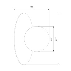 Бра TK Lighting 10227 Pixi 1