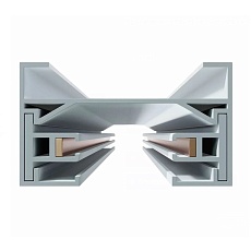 Шинопровод FerGipps 2м 2TRA White 2000x34x20 mm 220V белый 2TRA УТ000001697