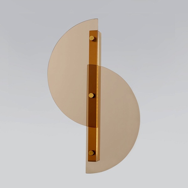 Настенный светодиодный светильник Eurosvet Colour 40160 LED янтарный Фото № 1