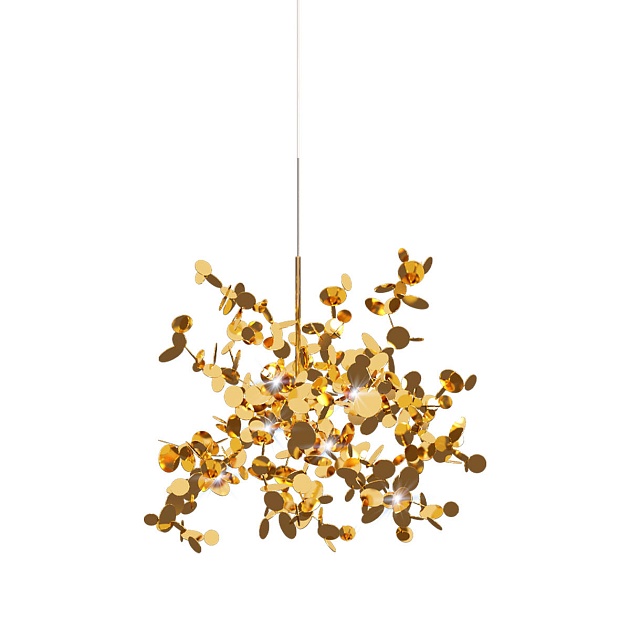 Подвесная люстра Loft IT Spark 10101 Gold изображение 2 Подвесная люстра Loft IT Spark 10101 Gold Фото № 2