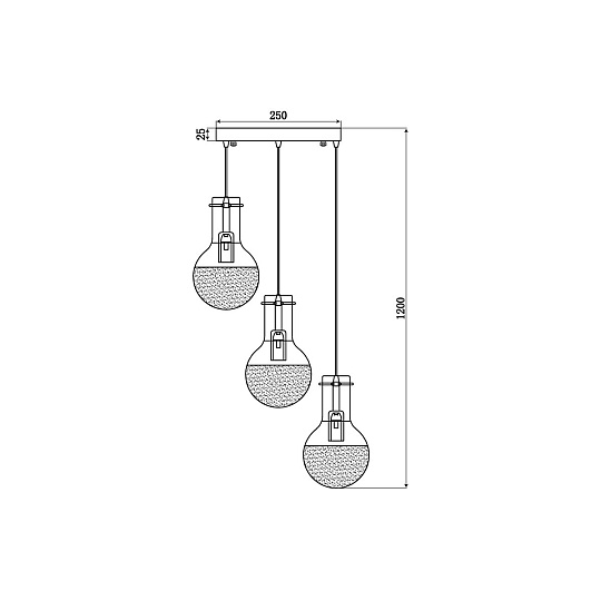 Подвесной светильник Vele Luce Cesare VL1913P05 изображение 4 Подвесной светильник Vele Luce Cesare VL1913P05 Фото № 4