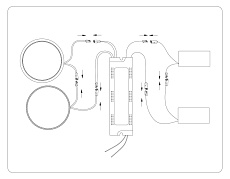 Потолочная светодиодная люстра Ambrella light Comfort LineTech FL51393 4