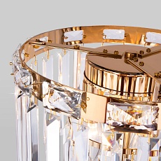 Торшер Eurosvet Elegante 01137/3 золото/прозрачный хрусталь Strotskis 3