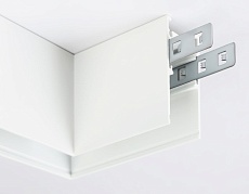 Коннектор L-образный для накладного шинопровода Ambrella light Track System Magnetic GL3369 3