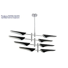 Подвесная люстра Crystal Lux Rafael SP8 Chrome