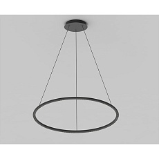 Подвесной светодиодный светильник Italline IT013-6022 black 3000K