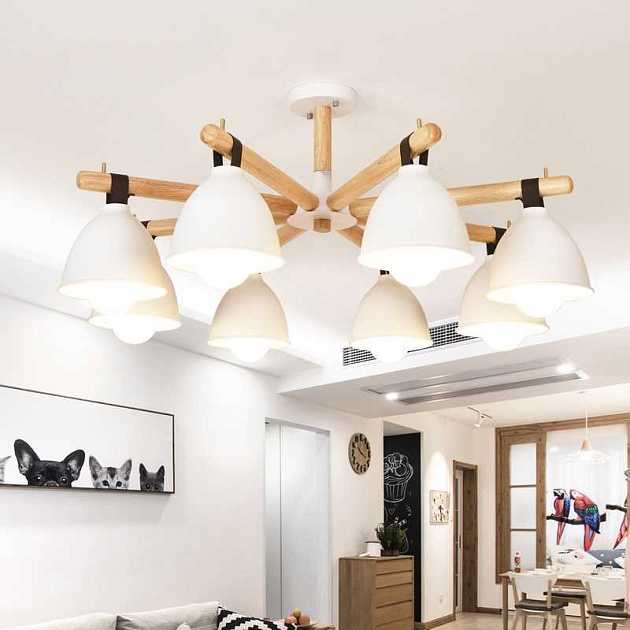 Потолочная люстра Imperium Loft Flan 101588-26 изображение 5 Потолочная люстра Imperium Loft Flan 101588-26 Фото № 5