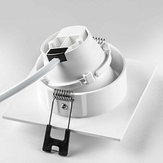 Рамка термостойкая PVC д/крепления LED источника света в подвесном потолке Singo Lightstar 012616 1