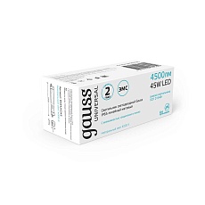 Линейный светодиодный светильник Gauss 843425245 1