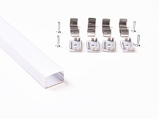 Профиль накладной LEDS POWER СПН2515 алюм. анод-й с матовым рассеивателем 2м 008479