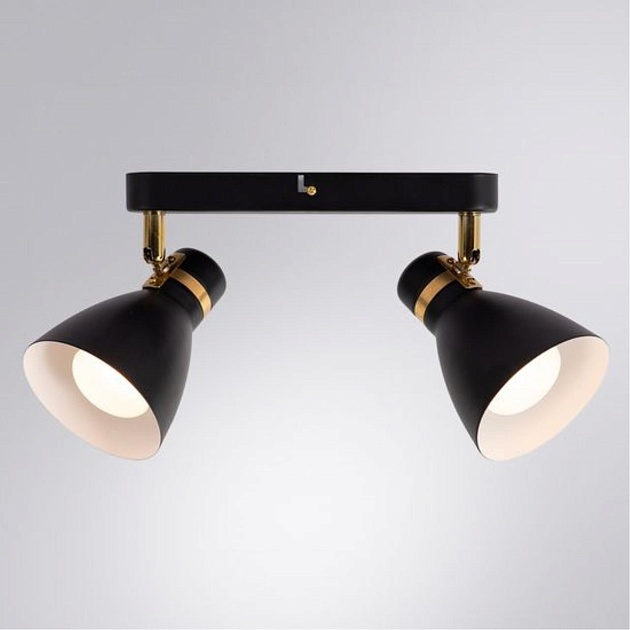 Спот Arte Lamp Fafnir A5047PL-2BK Фото № 3