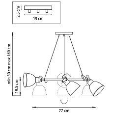 Подвесная люстра Lightstar Acrobata 761164 2