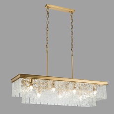 Подвесная люстра Belfast Harland 6308-10C BR CL 4