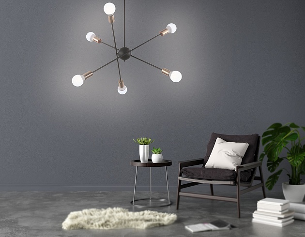 Подвесная люстра Ambrella light Traditional Loft TR80435 изображение 8 Подвесная люстра Ambrella light Traditional Loft TR80435 Фото № 8