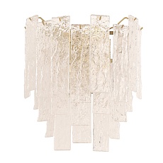 Настенный светильник Crystal Lux Ricardo AP3 Brass