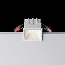 Встраиваемый светильник Maytoni Technical Alfa LED DL043-01-10W3K-SQ-W-1 3
