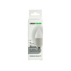 Светодиодная лампа LEDS POWER C37 E14 6,5Вт 4000К диммируемая 006703