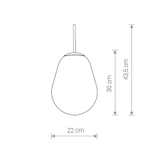 Плафон Nowodvorski Cameleon Pear S 8534 1