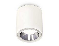 Комплект накладного светильника Ambrella light Techno Spot XS7722003 SWH/PSL белый песок/серебро полированное (C7722, N7032)
