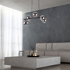 Подвесная люстра TK Lighting 6707 Estera Black 2