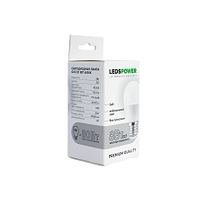 Светодиодная лампа LEDS POWER G45 E27 8Вт 4000К 006789 2