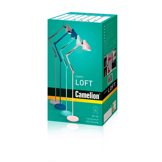Торшер Camelion KD-332 C02 12794 Фото № 4