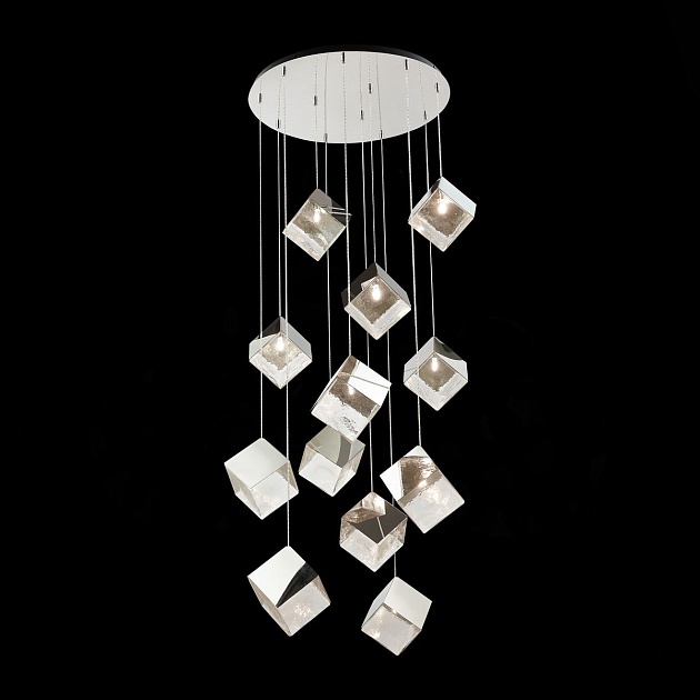 Подвесная люстра ST Luce Riello SL1182.103.12 изображение 3 Подвесная люстра ST Luce Riello SL1182.103.12 Фото № 3