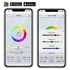 Потолочная светодиодная люстра Citilux Сезар Смарт CL233A150E 5