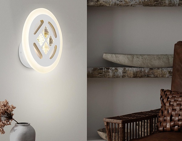 Настенный светодиодный светильник Ambrella light Ice FA2955 Фото № 7