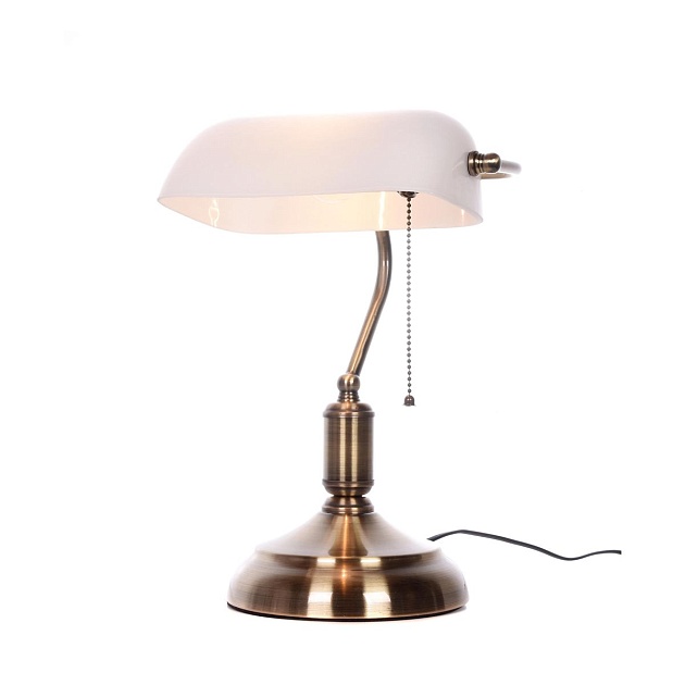 Настольная лампа Lumina Deco Banker LDT 305 WT Фото № 3